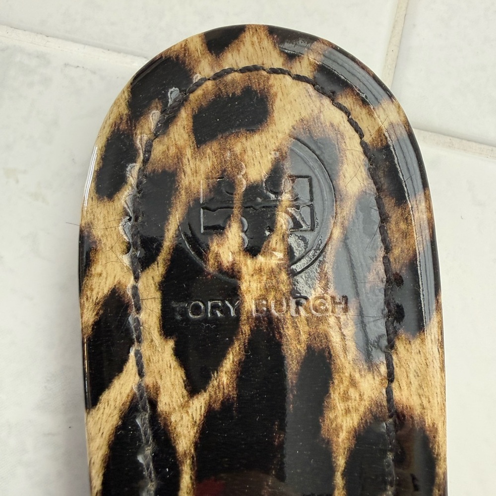 Tory Burch Miller Leopard Print Sandals - Picture 4 of 5